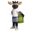 Moose mascot costume
