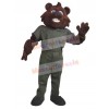 Bear mascot costume