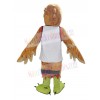 Hawk mascot costume