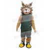 Bobcat mascot costume