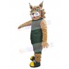 Bobcat mascot costume