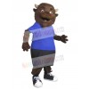 Bison mascot costume