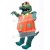 Crocodile mascot costume