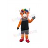 Bull mascot costume