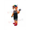 Bull mascot costume