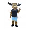 Moose mascot costume