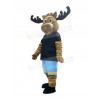 Moose mascot costume