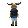 Moose mascot costume
