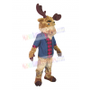 Moose mascot costume