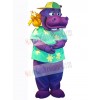 Hippo mascot costume