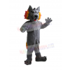 Wolf mascot costume
