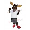 Moose mascot costume