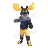 Moose mascot costume
