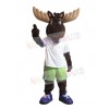 Moose mascot costume