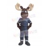 Moose mascot costume