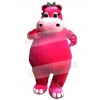 Hippo mascot costume