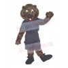 Beaver mascot costume