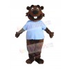 Beaver mascot costume
