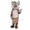 Coyote mascot costume