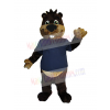 Beaver mascot costume