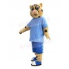 Cheetah mascot costume