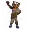 Leopard mascot costume