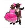 Moose mascot costume