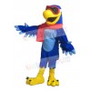 Hawk mascot costume