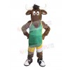 Bull mascot costume