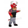 Bull mascot costume