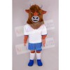 Bull mascot costume