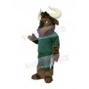 Bull mascot costume