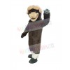 Muskox mascot costume