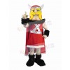 Viking mascot costume