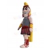 Spartan mascot costume