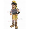 Spartan mascot costume