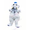 Mammoth Grey Elephant Mascot Costumes Adult	