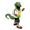 Strong Green Snake Mascot Costumes Cartoon