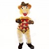 Stripper Pig with Brown Hat Mascot Costumes Cartoon