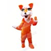Orange Fox with Big Eyes Mascot Costumes Cheap	
