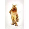 Lovely Brown Horse Mascot Costume Cartoon