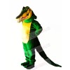 Green Crocodile with Long Tail Mascot Costumes