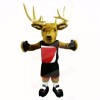 Sport Buck with Black Shirt Mascot Costumes Adult