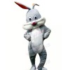 Happy Grey Rabbit Bunny Mascot Costumes Cheap	