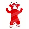 Happy Red Bull Mascot Costumes Cheap	