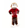 Happy Monkey with Red T-shirt Mascot Costumes Cheap