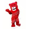 Power Red Lion Mascot Costumes Cartoon
