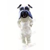 Lightweight White Bulldog Mascot Costumes