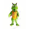 Lightweight Green Dragon Mascot Costumes Cartoon