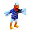 Happy Blue Pelican Mascot Costumes Cheap